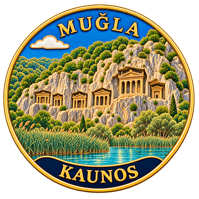 Kaunos emaye rozeti