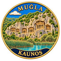 Kaunos emaye rozeti