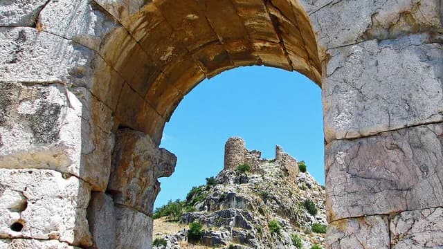 Antike Stadt Hierapolis-Kastabala